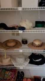 Lots of Ladies Hats