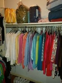 Ladies Clothing Sizes Sm. and Med.