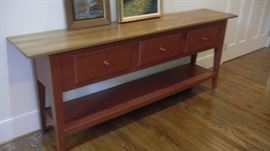 heavy console cabinet