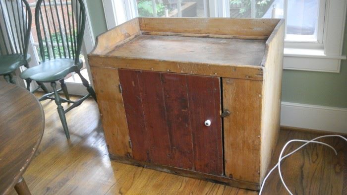 primitive chest/cabinet