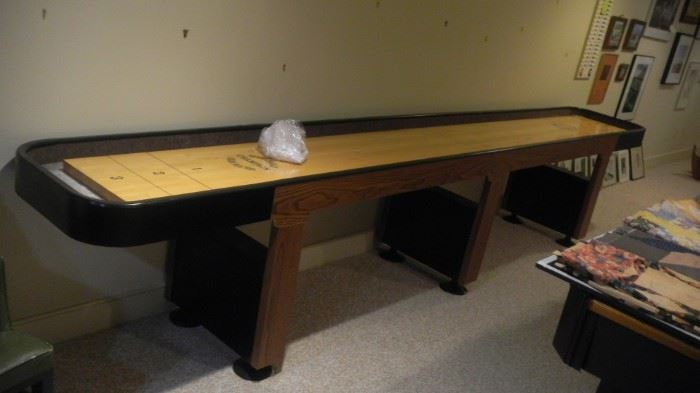 Champion shuffleboard table (14 feet long)