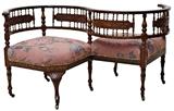 ANTIQUE TETE-A-TETE SOFA