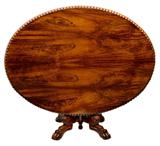 ROSEWOOD TILTING DINING TABLE