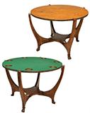 HUNZINGER FLIP TOP GAME TABLE