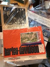 Early old Paper items eggbergs harley Items 