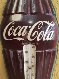 Detail of Coca-Cola thermometer
