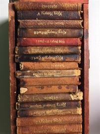 Boxed set of miniature books