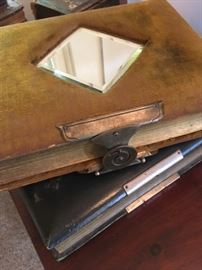 Another detail of family album with cabinet photos