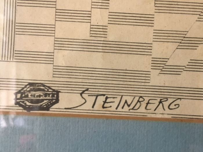 Detail of Steinberg poster