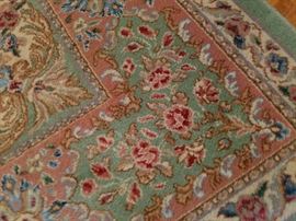 Up close pic of Karastan rug...beautiful colors