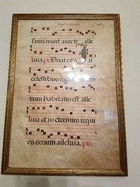 Ink on Vellum
Musical Masterpiece
17th century