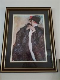 Artist Barbara Wood Limited Edition Lithograph