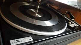 Fisher turntable