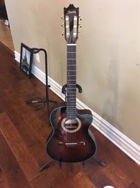 Ibanez Guitar with guitar stand