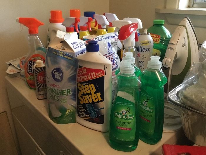 Cleaning supplies 