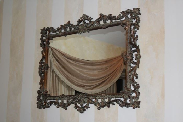 Framed Rectangular Mirror