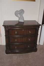 Pair of Nightstands and Decorative