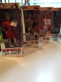 Spice Girl Dolls in Original Boxes