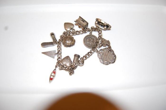 Sterling Charm Bracelet