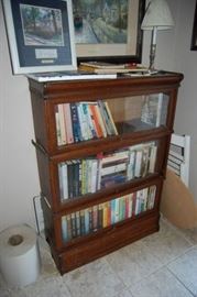 Antique Lawyer's Triple Stack Barrister Bookcase