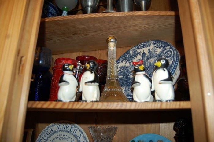 Millie & Willie Salt & Pepper Shakers, 1940's