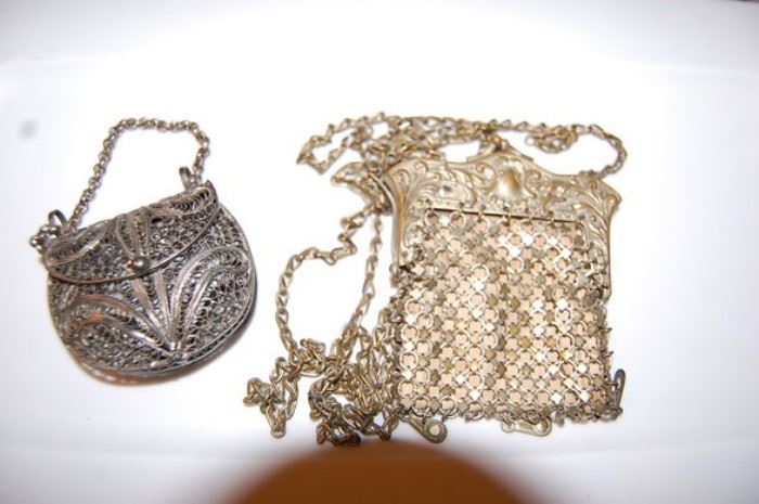 Victorian Sterling Purses