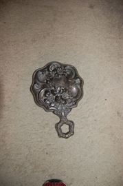 Sterling Victorian Hand Mirror