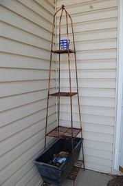 Wrought Iron Rack