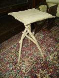 Very early twig, adirondack type table.