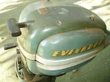 7.5 H.P. Evinrude Outboard Motor. Turns over but not sure it runs.