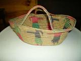 Early woven basket.