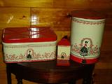 3 piece kitchen set. tin