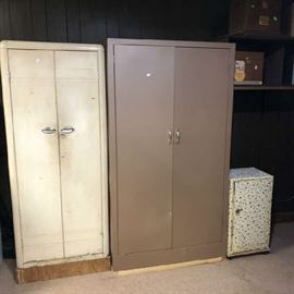 Metal cabinets