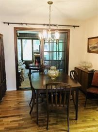Mid-Century Modern dining room set