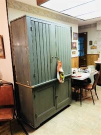 Antique primitive cabinet