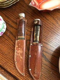 2 K-Bar Knives