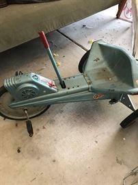 Rare Mattel X-15 Pedal Car