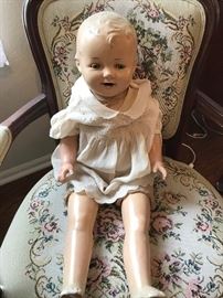 Antique Composition Doll- So Cute