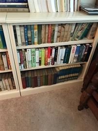 The Book Cases are to house the books but for sale if anyone needs them