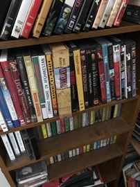 Lots of CD'd, DVD's , Cassete Tapes and VHS Tapes