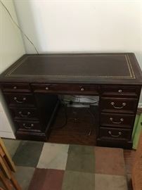 Leather Topped Desk