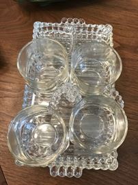 Glass Hostess Set