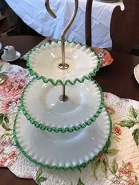 Second Fenton Tiered Stand