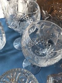 Pair Waterford Goblets