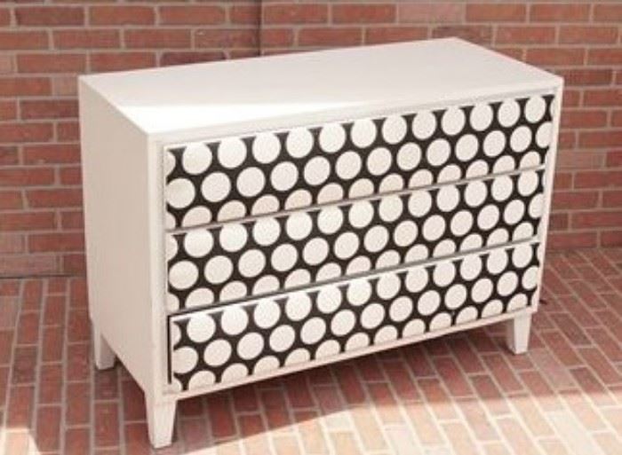 Contemporary White Painted Chest