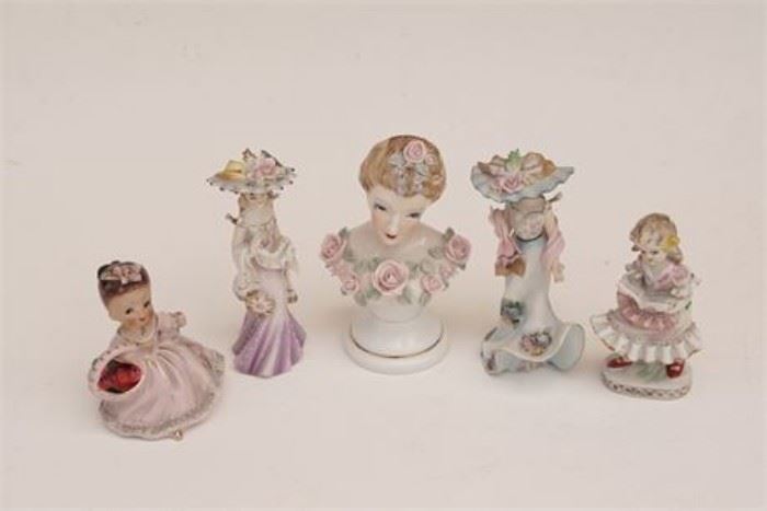 Miscellaneous Lot of Japanese Ceramic Figurines