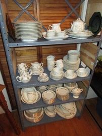 Two sets of dishes to include Haviland china.