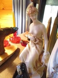 Royal Dux bathing beauty