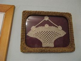 Cute handwork in a charming frame