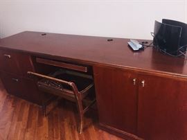 large very nice sewing cabinet